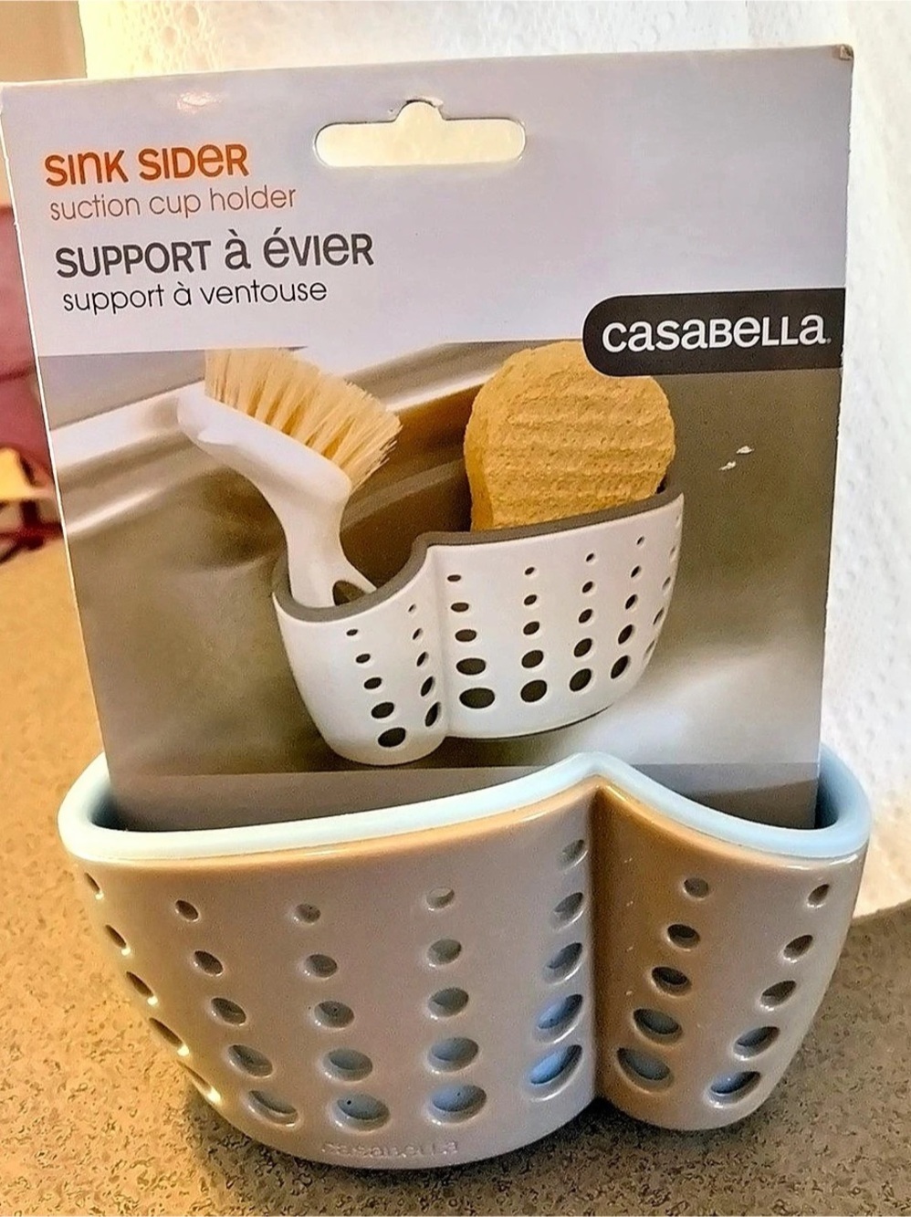 casabella Sink Sider White NWT